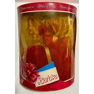 1988 Happy Holidays Barbie 1st in "Happy Holidays" Special Edition Series #01703